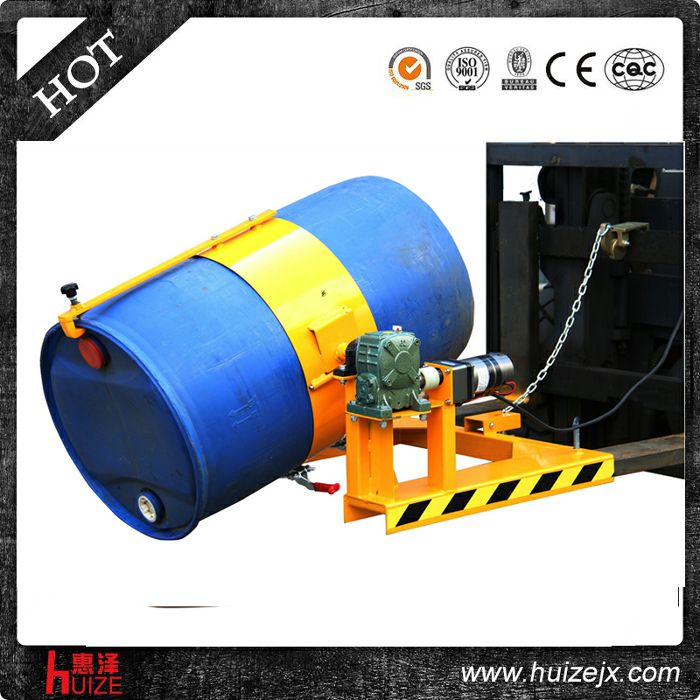 叉車專用倒桶機(jī)具（塑鐵桶，電翻轉(zhuǎn)）